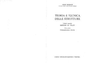 Piero Pozzati - Teoria e Tecnica Delle Strutture - Vol.2 - Sistemi Di Travi (Parte Prima)