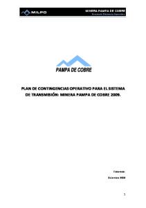 Plan Contingencia Milpo