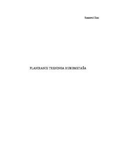 PLANIRANJE TRENINGA RUKOMETAŠA
