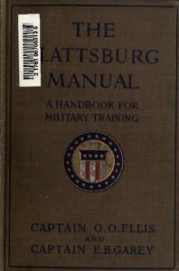 Plattsburg manual of military training