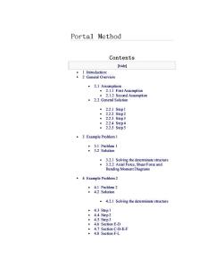 Portal Method