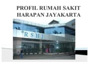 Ppt Profil Rumah Sakit Harapan Jayakarta