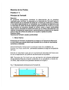 Practica de Torricelli-mecanica de Fluidos