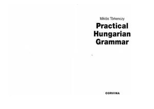 Practical Hungarian grammar.pdf