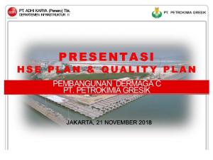 Presentasi QHSE Plan 21 Nov 2018 Petro Kimia Gresik.pdf