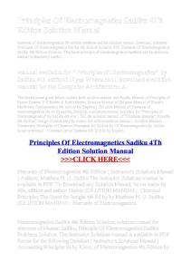 Principles of Electromagnetics Sadiku 4th Edition Solution Manual (1)