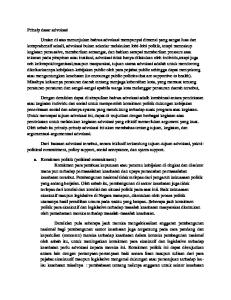 Prinsip Dasar Advokasi