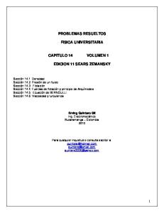 Problemas Resueltos Cap 14 Fisica Sears Zemansky