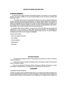 Proceso sucesorio testamentario Guatemala Notarial, administrativa y registral