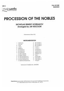 Procession of the Nobles - Nicholas Rimsky Korsakov Arr. Jay Bocook
