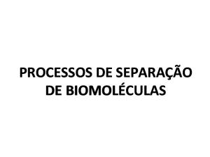 Processos de separação de biomoléculas Scribd
