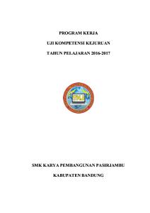 Program Kerja Ujikom 2017-2018