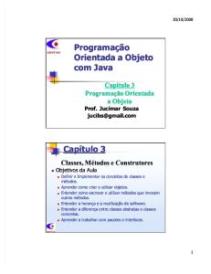 Programação Orientada a Objeto Com Java