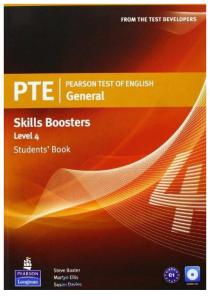 PTE General Skills Boosters 4 SB
