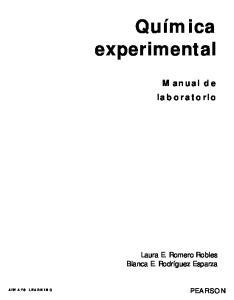 Química Experimental - Laura Eugenia Romero Robles