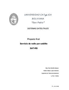 Radio Satelital Documento VF