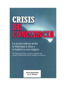 Raymond Franz - Crisis de Conciencia - 2ª edicion