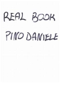 Real Book Pino Daniele