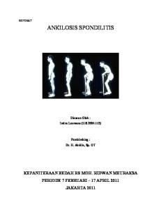 REFERAT ankilosis spondilitis