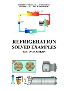 Refrigeration Solved Examples