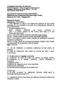 Reglamento de BT_Resumen Paraguay