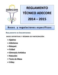 Reglamento Tecnico y Bases 2014-2015 Oficial(1)