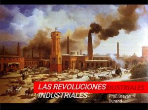Revoluciones Industriales - Socialismo