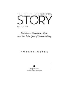 Robert McKee - Story (PDF)