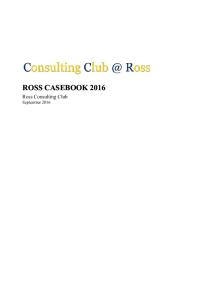 Ross Case Book 2016