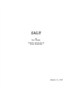 Salt movie screenplay
