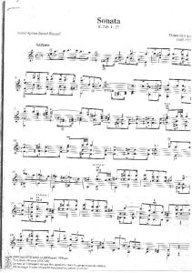Scarlatti, Domenico - 4 Sonatas K 238, 239, 308, 309 (transcription David Rusell).pdf