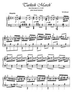 (SCORE) Mozart-Volodos - Turkish March from Sonata, K331 [pf]