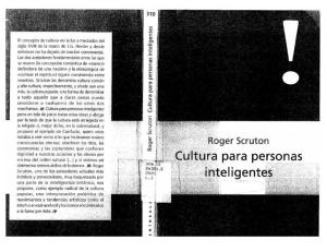 Scruton+-+Cultura