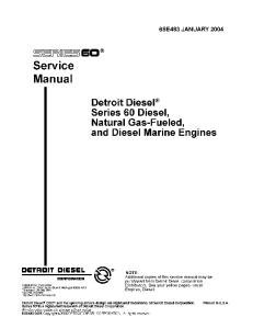 Series 60 Service Manual