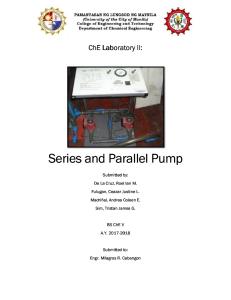 Series and Parallel Pump