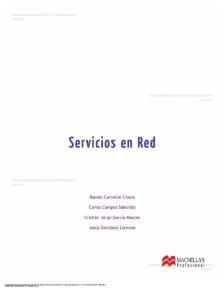 Servicios en Red PDF