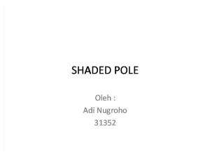 Shaded Pole