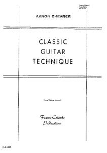 Shearer, Classic Guitar Technique, Book 1.pdf