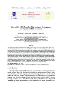 Ship to Ship (STS) Transfer οf Cargo