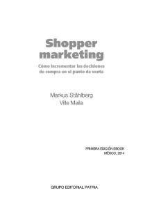Shopper marketing Cómo incrementar las decisiones de compra en el punto de venta