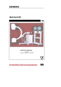 Siemens Multimobil 5C - Service Manual