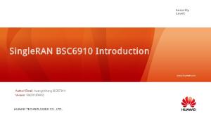 SingleRAN BSC6910 Introduction 09(20140627) (3)