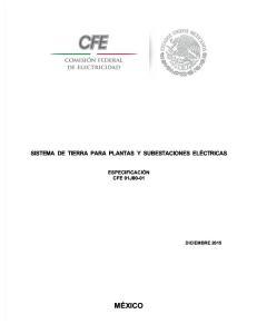 SISTEMA DE TIERRA PARA PLANTAS Y SUBESTACIONES ELECTRICAS 01J00-01 cfe.pdf