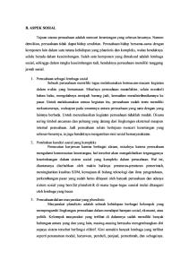 SKB Aspek Ekonomi,Sosial, dan Politik