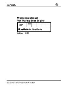 Sm-Volkswagen Tdi 3.0l v6 Diesel Marine Engine Service Repair Manual