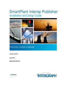 SmartPlant Interop Publisher