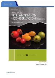 Soluciones a Procesos de Preelaboración y Conservación en Cocina