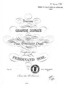 Sor Fernando  - op 25, Deuxieme Grande Sonate.pdf