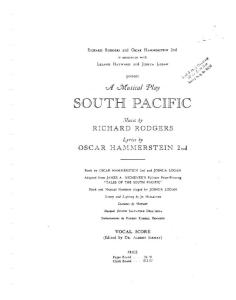 South Pacific Score