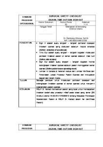 SPO Surgical Safety Chekclist Sign In, Time Out & Sign Out (RS Kariadi).docx